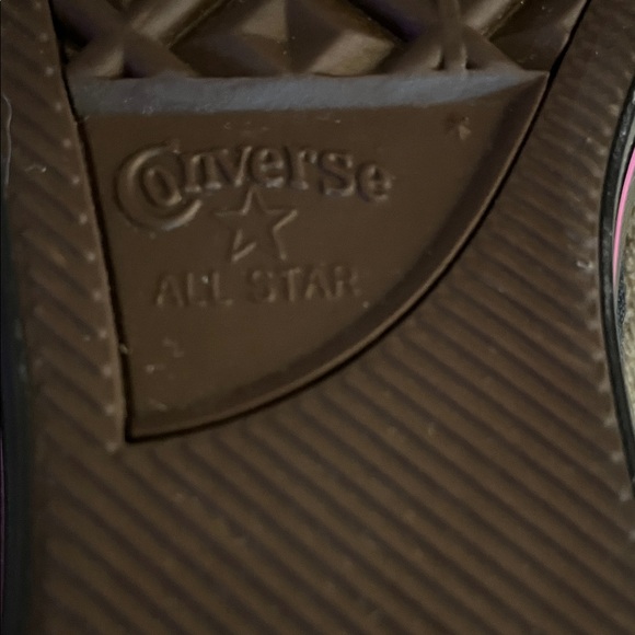 Chuck Taylor Converse High-Top Sneakers - Pink and Black - Picture 15 of 16